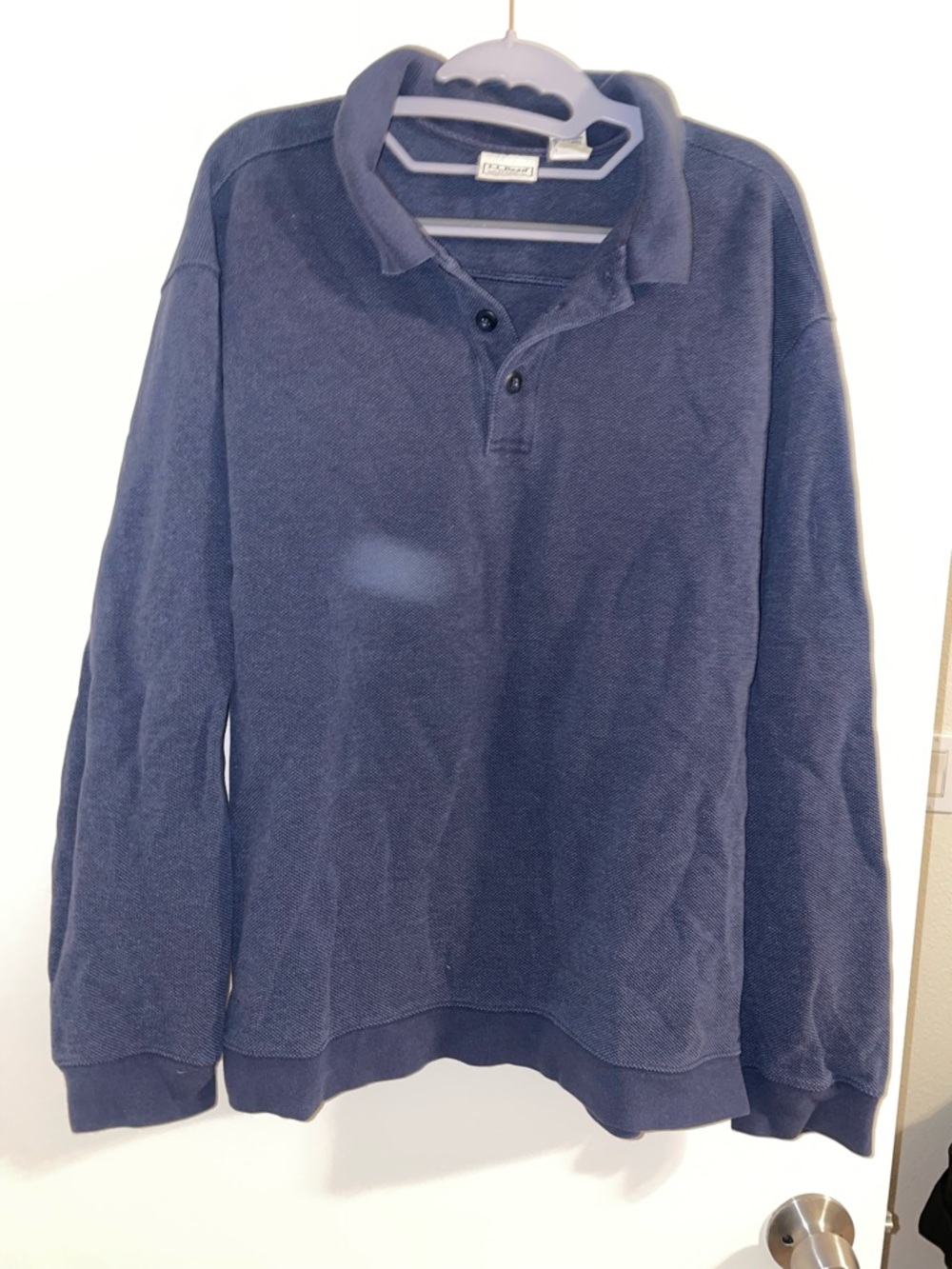 L.L Bean vtg long sleeve polo
